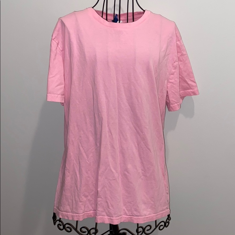 Oversized pink tshirt